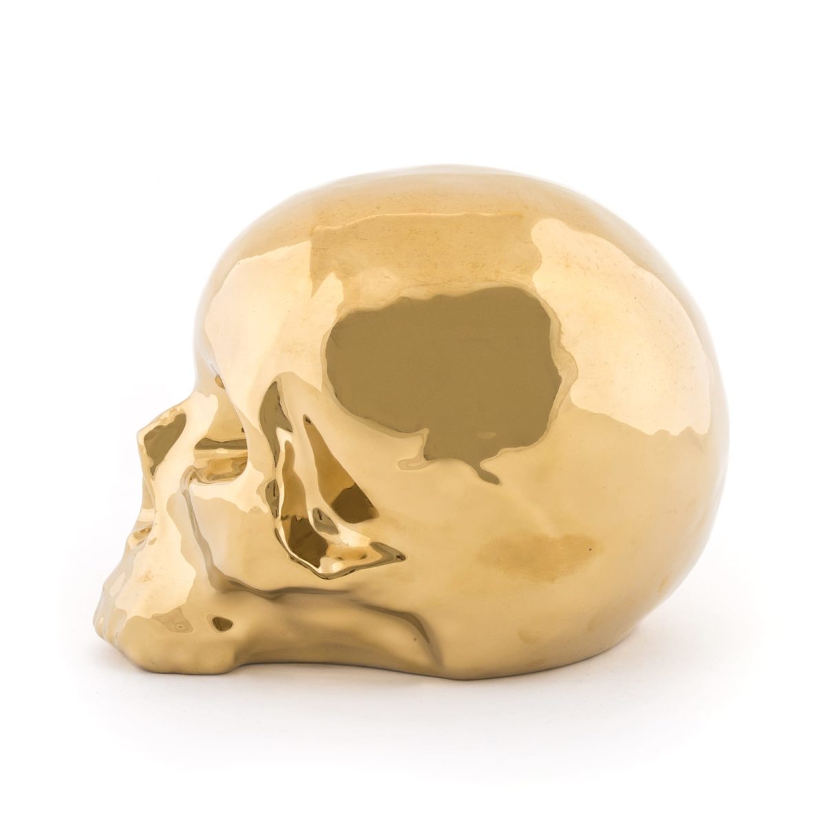 SELETTI Memorabilia Gold My Skull
