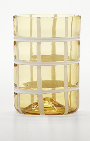 Zafferano - Twiddle Set 6 bicchieri tumbler ambra