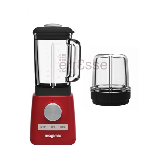 Magimix Power Blender with Minibol Red