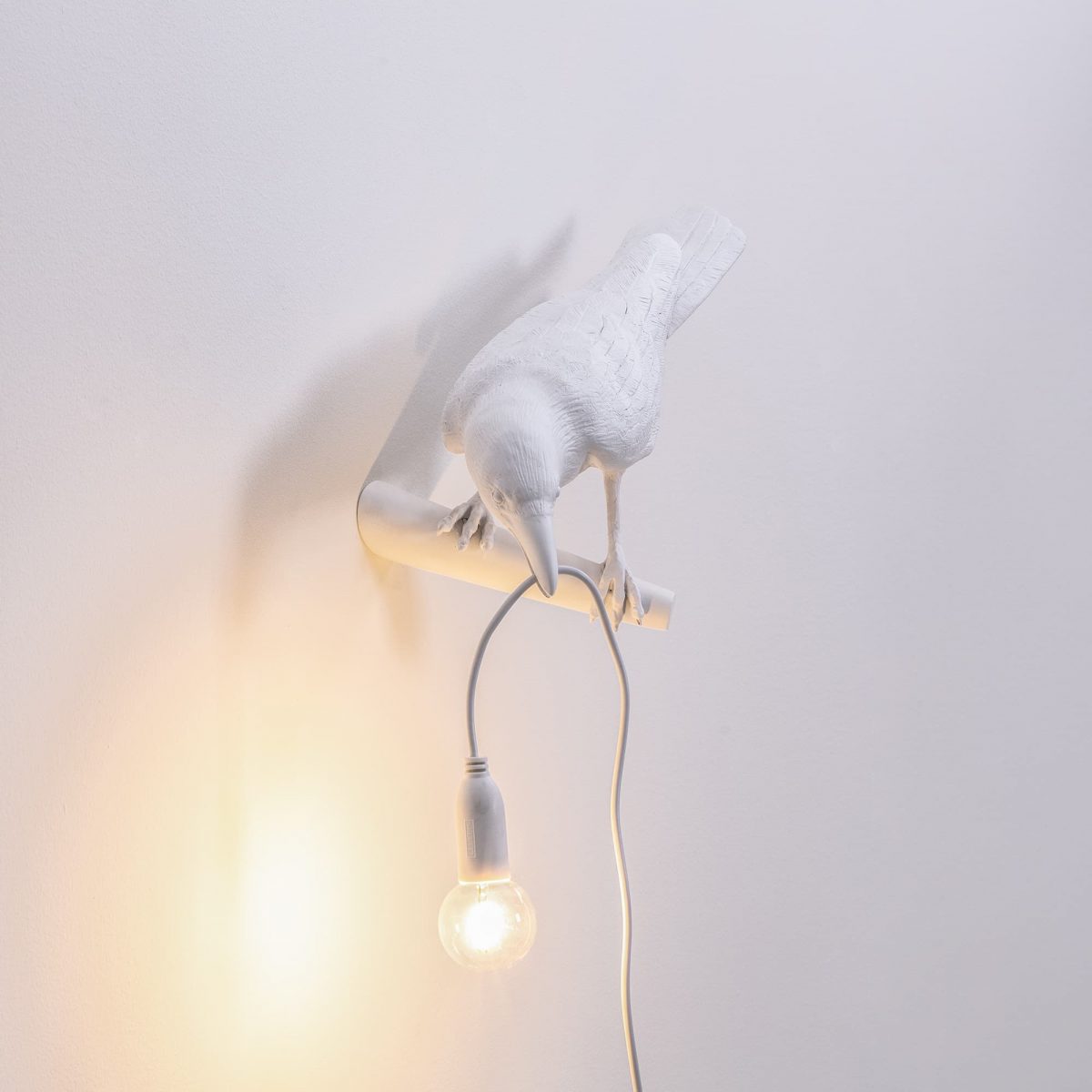 Seletti - Bird Lamp White Looking