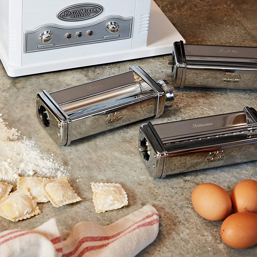 Mixer for pasta, bread and pizza with accessories Marcato Pasta