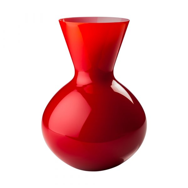 VENINI Idria Vase Rot H 36 cm