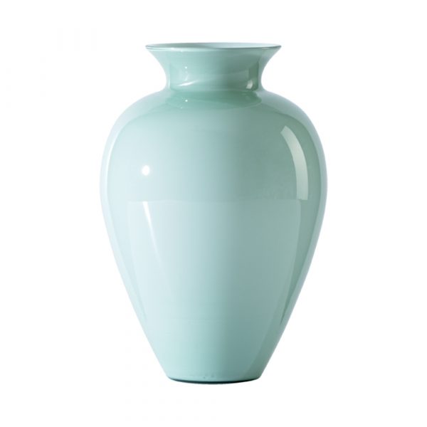 VENINI Labuan Vase Green H29