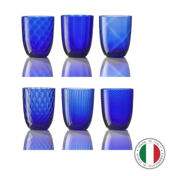 NASONMORETTI-Idra-Set-Bicchieri-Acqua-Blu