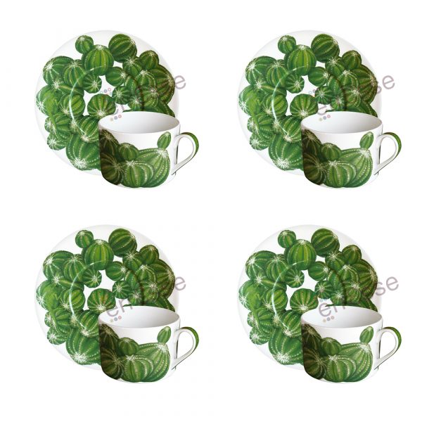 TAITÙ Cactus Tea Cups 4 Pieces