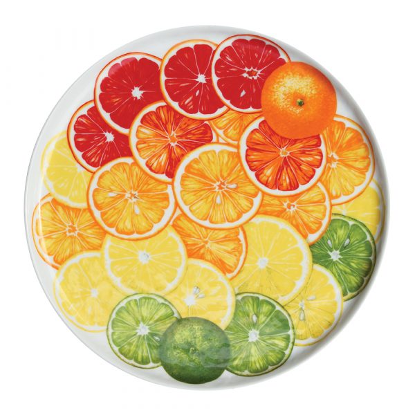 TAITÙ Dieta Mediterranea Serving Plate Citrus
