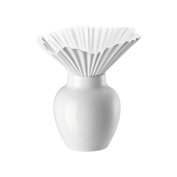ROSENTHAL Vase Falda Weiss 27 cm White