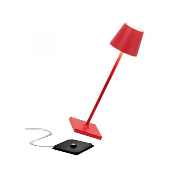 ZAFFERANO Poldina PRO Micro Table Lamp Red