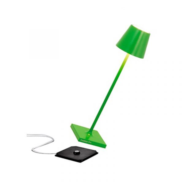 ZAFFERANO Poldina PRO Micro Lámpara de Mesa Naranja Verde