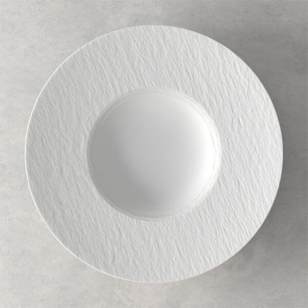VILLEROY & BOCH Rock White Set 6 Pasta Plates 28 cm