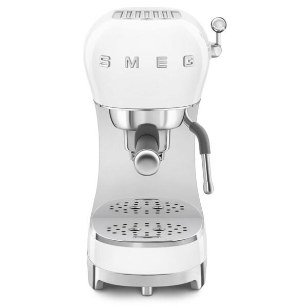 SMEG Cafetera Espresso Manual Blanco