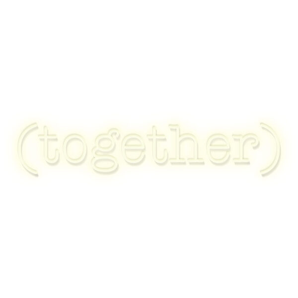 CANDYSHOCK LED-Leuchtschild 'Together'