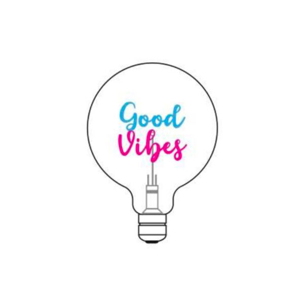LIGHT NOTES Bulb "Good Vibes"