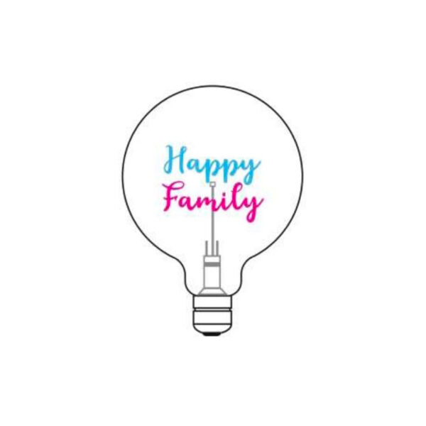 LIGHT NOTES Bombilla "Happy Family"