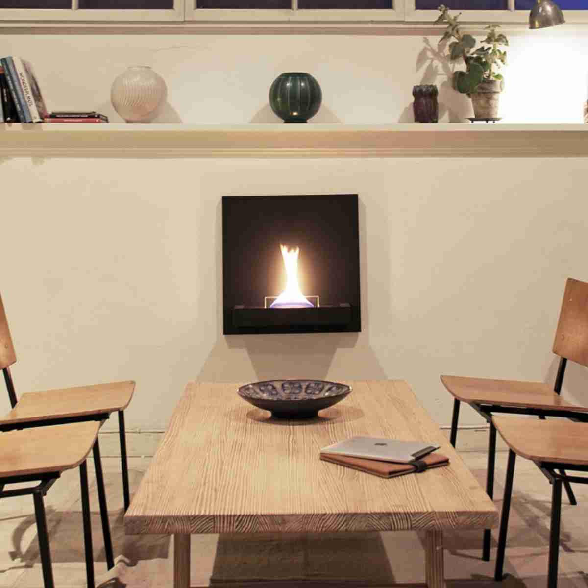 TENDERFLAME Square 180 Nero 2