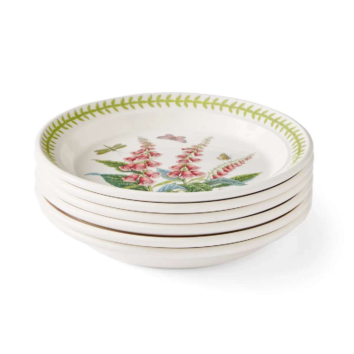 PORTMEIRION Botanic Garden Meadows Set of 6 Fruit Plates - Erresse