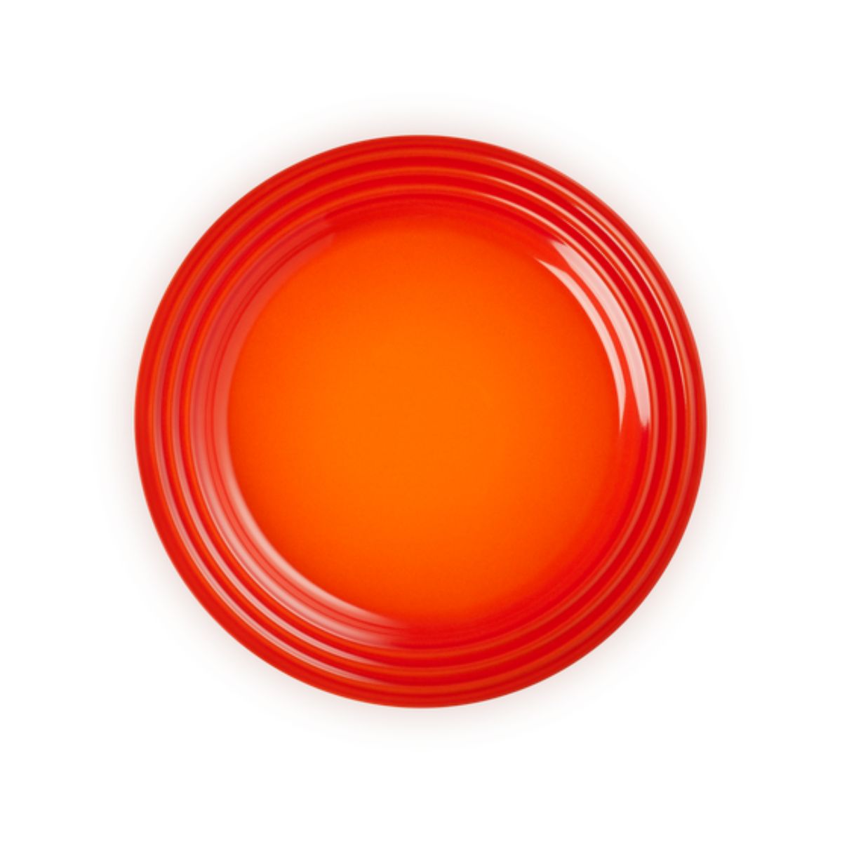 LE CREUSET Vancouver Fruit Plate 22 cm Orange - Erresse Shop