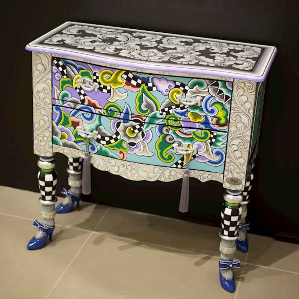 TOM'S DRAG Silver Line Cassettiera Versailles M 3