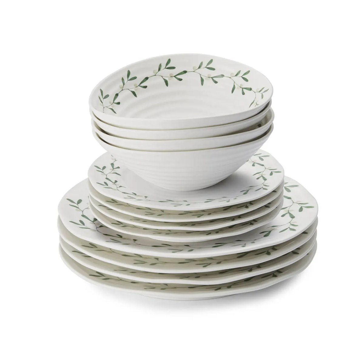PORTMEIRION Sophie Conran Mistletoe Set 12 pz 2